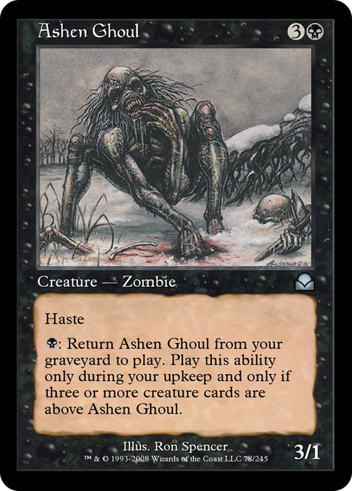 Ashen Ghoul (ME2-078) - Masters Edition II