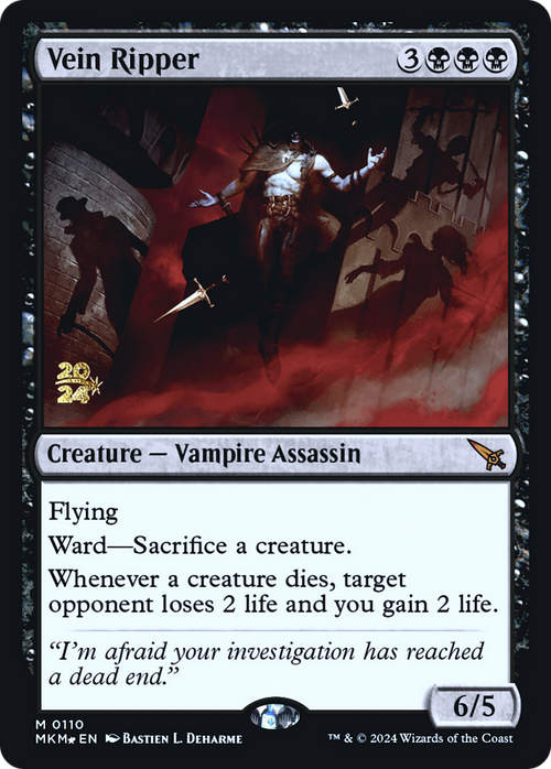 Vein Ripper (PRE-110) - Murders at Karlov Manor Promos Foil