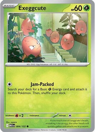 Exeggcute 004  ME01 Mega Evolution - Common