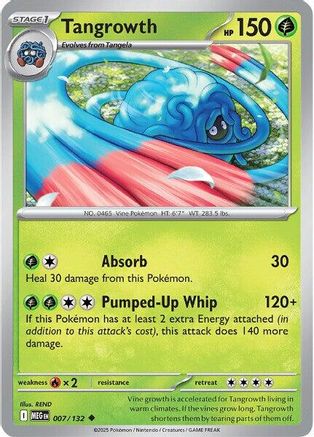 Tangrowth 007  ME01 Mega Evolution - Uncommon