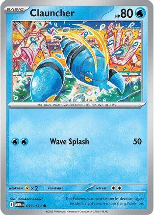 Clauncher 037  ME01 Mega Evolution - Common
