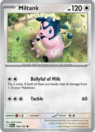 Miltank 106  ME01 Mega Evolution - Common