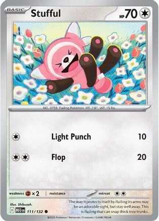 Stufful 111/132  ME01 Mega Evolution - Common