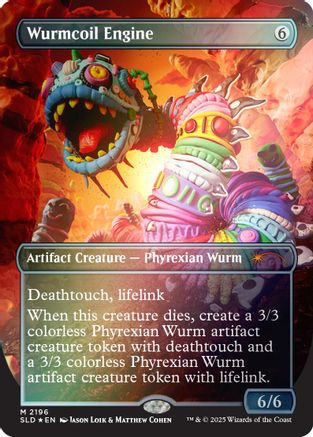 Wurmcoil Engine (2196) (Rainbow Foil) (SLD-2196) - Secret Lair Drop Series Foil