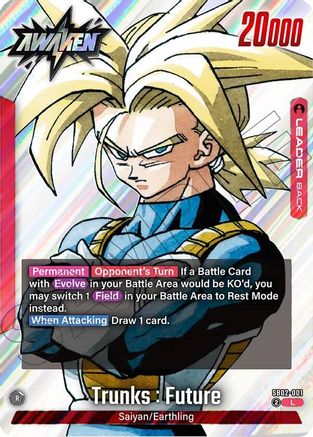 Trunks : Future - SB02-001 (SB02-001) - Manga Booster 02 Holofoil
