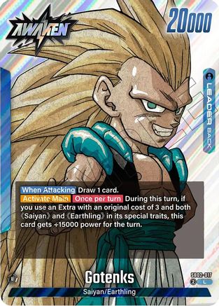Gotenks - SB02-017 (SB02-017) - Manga Booster 02 Holofoil