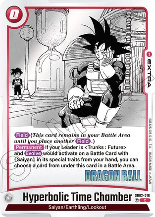Hyperbolic Time Chamber (SB02-016) - Manga Booster 02 Holofoil