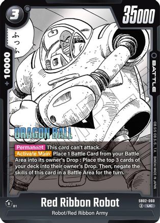 Red Ribbon Robot (SB02-060) - Manga Booster 02 Holofoil