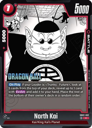 North Kai (SB02-002) - Manga Booster 02 Holofoil