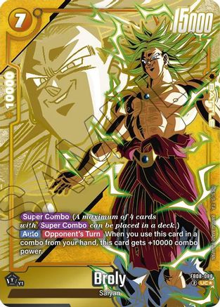 Broly - FB08-088 (Alternate Art) (FB08-088) - Saiyans Pride Holofoil