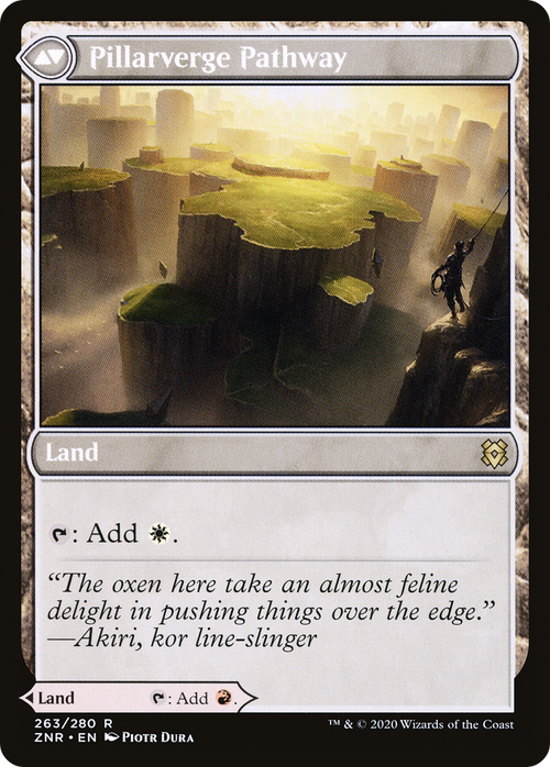 Needleverge Pathway (ZNR-263) - Zendikar Rising Foil