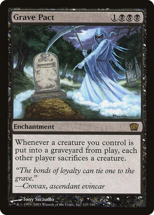 Grave Pact (8ED-137) - 8th Edition