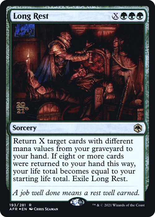 Long Rest (PRE-193S) - Adventures in the Forgotten Realms Promos Foil