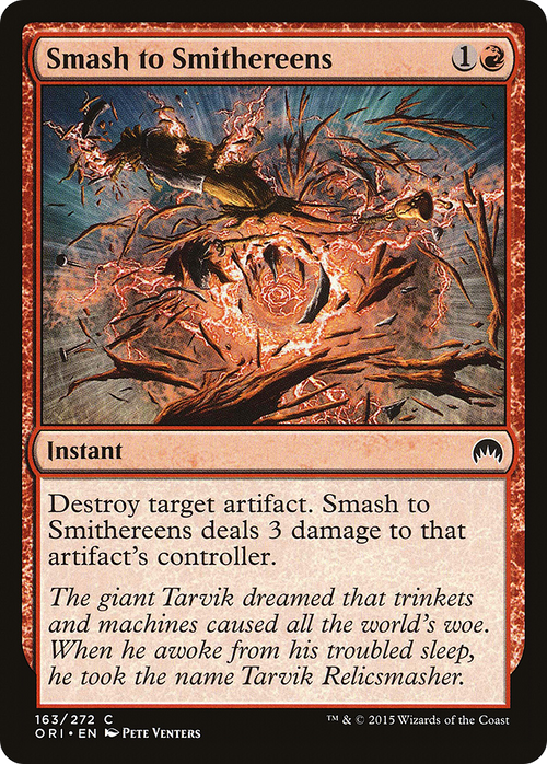 Smash to Smithereens (ORI-163) - Magic Origins Foil