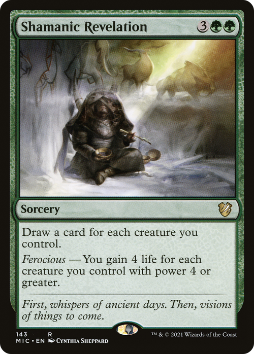 Shamanic Revelation (MIC-143) - Midnight Hunt Commander