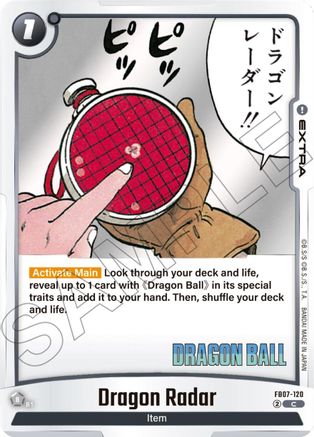 Dragon Radar (FB07-120) - Manga Booster 02 Holofoil