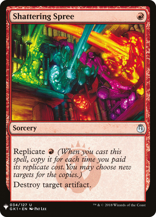 Shattering Spree (LIST-GK1-34) - The List