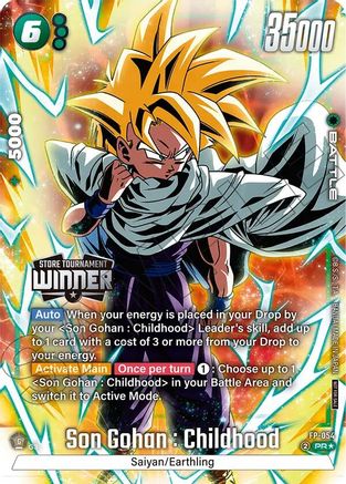 Son Gohan : Childhood - FP-054 (Tournament Pack -Winner- 08) (FP-054) - Tournament and Championship Promos Holofoil