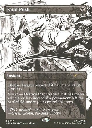 Fatal Push (7017) (SLD-7017) - Secret Lair Drop Series