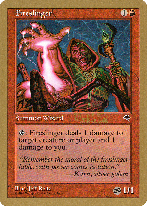 Fireslinger - 1999 Mark Le Pine (TMP) (SB) (WCD-) - World Championship Decks 1999