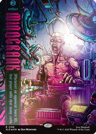 Mindcrank (2186) (Rainbow Foil) (SLD-2186) - Secret Lair Drop Series Foil