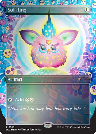 Sol Ring (2315) (Rainbow Foil) (SLD-2315) - Secret Lair Drop Series Foil