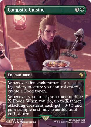 Campsite Cuisine (Borderless) (FIC-464) - Commander: FINAL FANTASY Foil