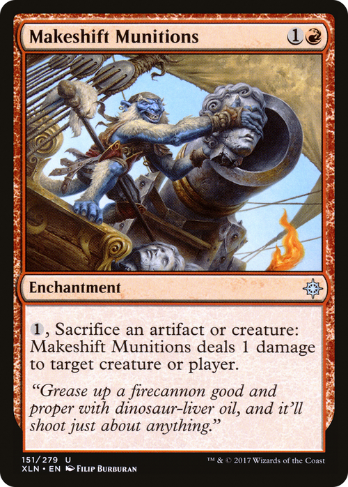 Makeshift Munitions (XLN-151) - Ixalan Foil