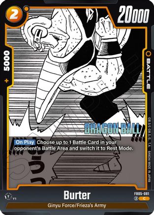 Burter (FB05-081) - Manga Booster 02 Holofoil