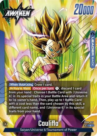 Caulifla - FB08-025 (FB08-025) - Saiyans Pride