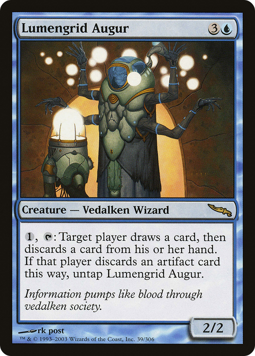 Lumengrid Augur (MRD-039) - Mirrodin