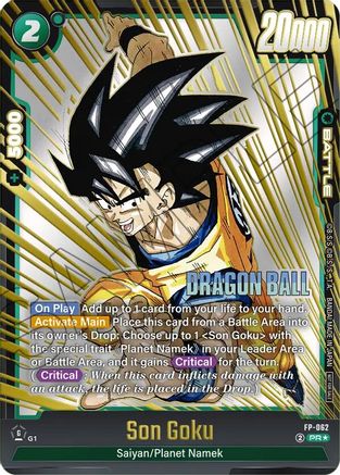 Son Goku - FP-062 (Release Event Winner) (FP-062) - Fusion World Promotion Cards and Packs Holofoil