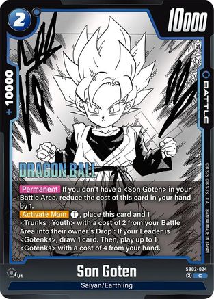 Son Goten (SB02-024) - Manga Booster 02 Holofoil