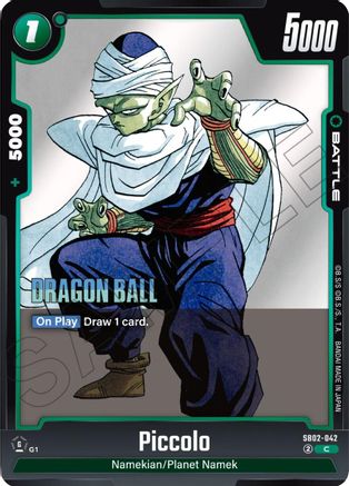 Piccolo - SB02-042 (SB02-042) - Manga Booster 02 Holofoil