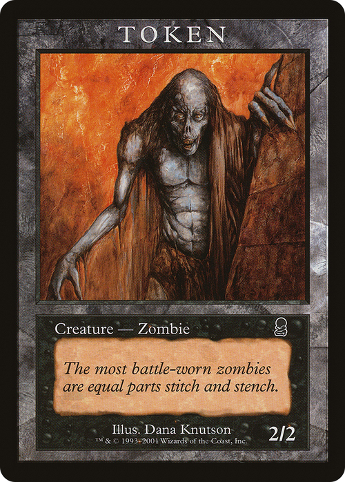 Zombie Token (ODY) (MPRP-) - Magic Player Rewards 2002