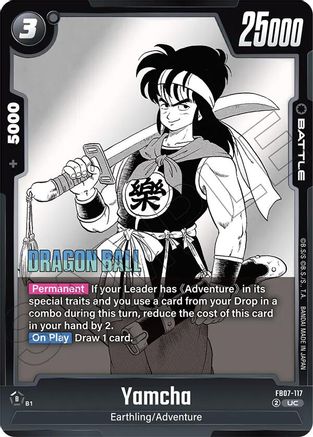 Yamcha (FB07-117) - Manga Booster 02 Holofoil