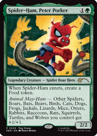 Spider-Ham, Peter Porker (PLAY-002) - Play Promos