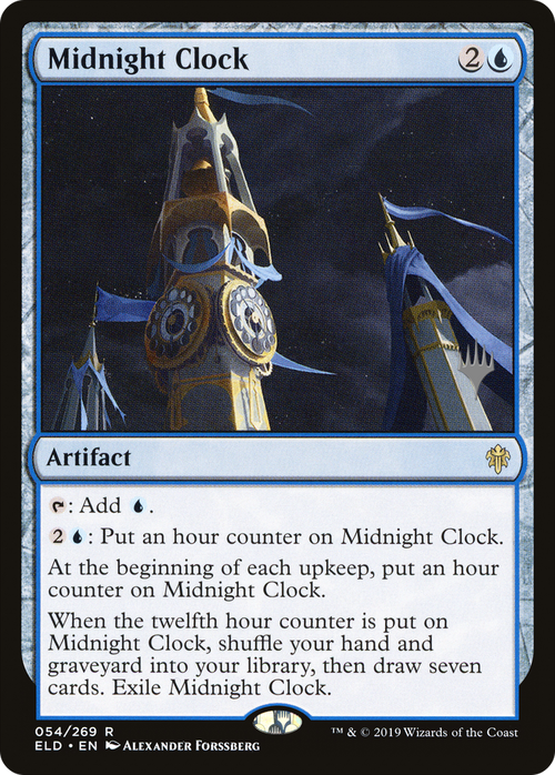 Midnight Clock (PPELD-54P) - Throne of Eldraine Promos Foil