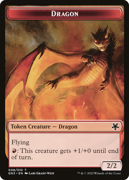 Dragon (TGN3-008) - Game Night: Free-for-All Tokens Foil