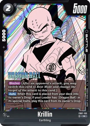 Krillin - FB07-103 (FB07-103) - Manga Booster 02 Holofoil