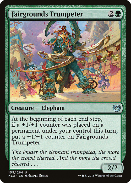 Fairgrounds Trumpeter (KLD-155) - Kaladesh Foil