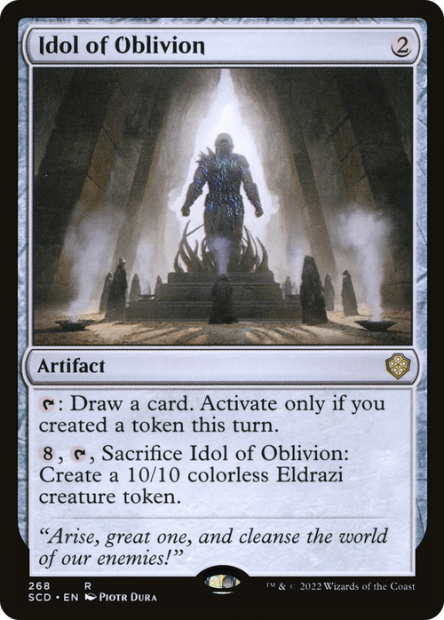 Idol of Oblivion (SCD-268) - Starter Commander Decks