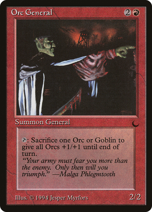 Orc General (DRK-) - The Dark