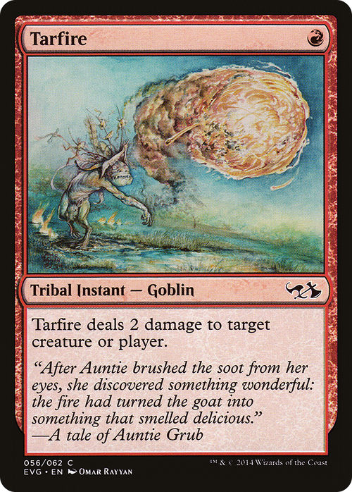 Tarfire (DD3-056) - Duel Decks Anthology: Elves vs. Goblins