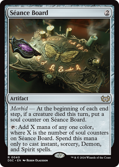 Seance Board (DSC-040) - Duskmourn: House of Horror Commander