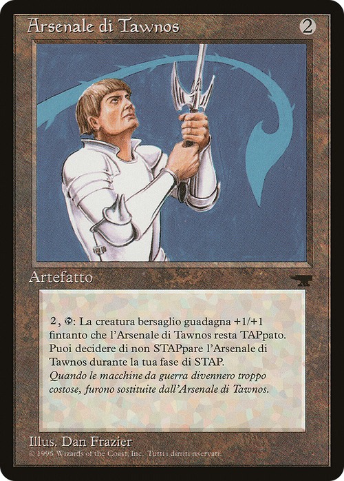 Tawnos's Weaponry (Italian) - "Arsenale di Tawnos" (REN-) - Rinascimento