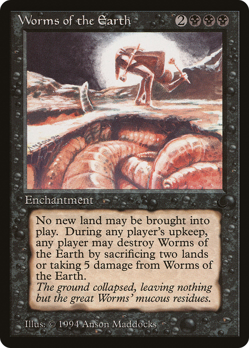 Worms of the Earth (DRK-) - The Dark