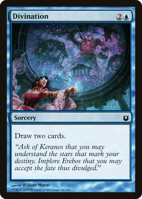 Divination (BNG-036) - Born of the Gods Foil