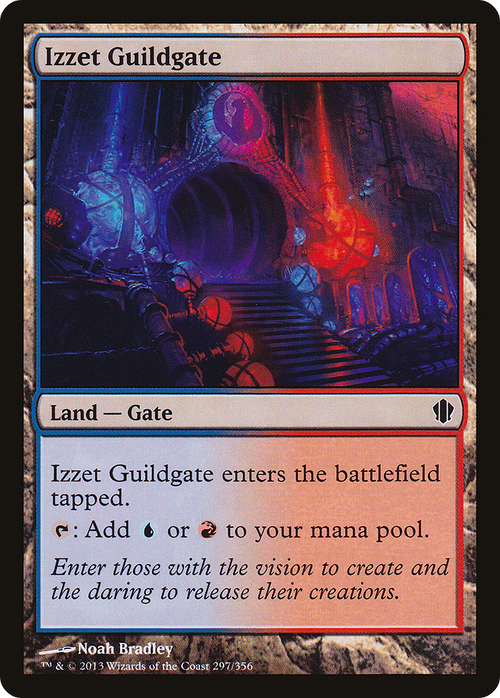 Izzet Guildgate (C13-297) - Commander 2013