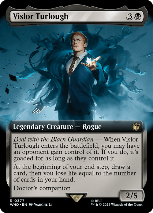 Vislor Turlough (Extended Art) (WHO-377) - Doctor Who: (Extended Art)